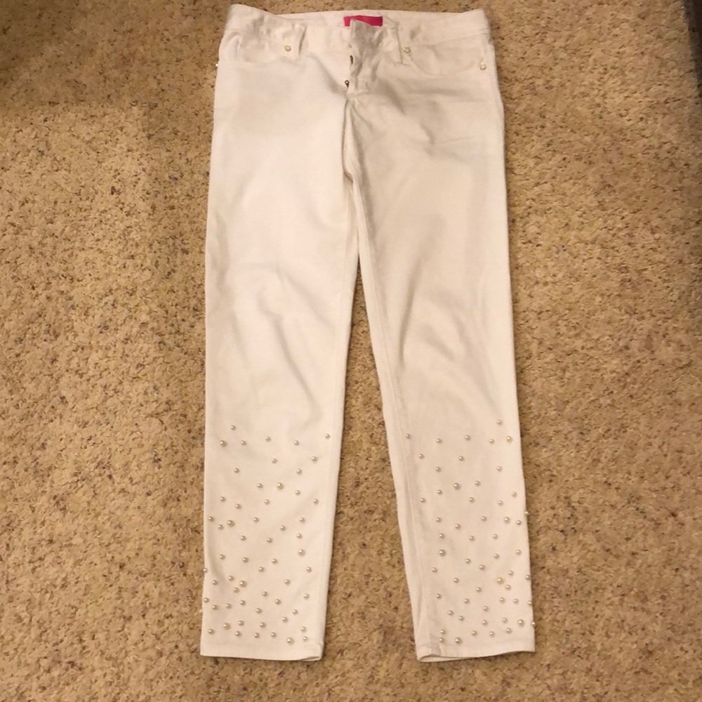 Lilly Pulitzer worth pearl pants